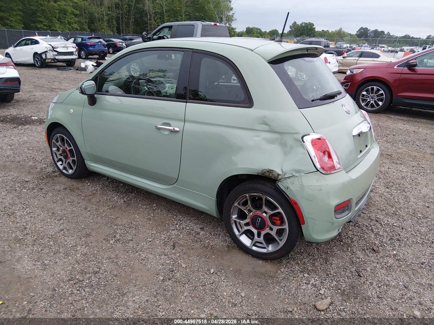 2015 FIAT 500 auction photo 3