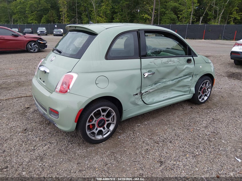 2015 FIAT 500 auction photo 4