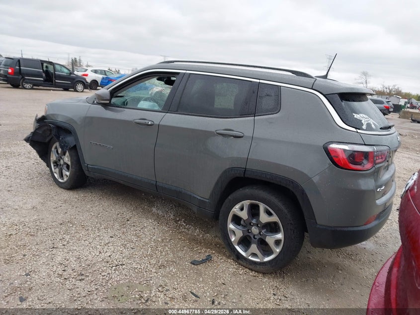 Vin: 3c4njdcb2lt185439, lot: 45465206, jeep compass limited 4x4 20203