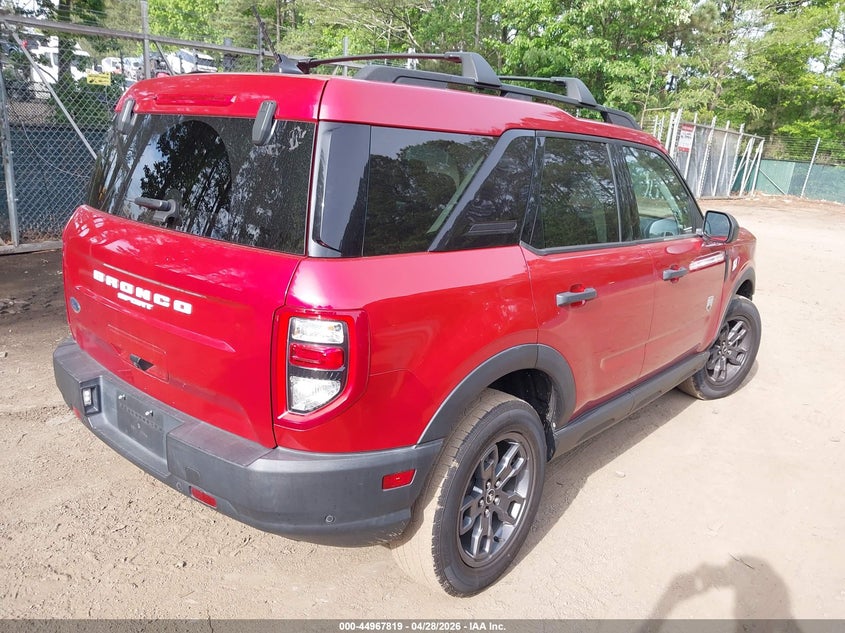 Vin: 3fmcr9b63mra35433, lot: 45465240, ford bronco sport big bend 20214