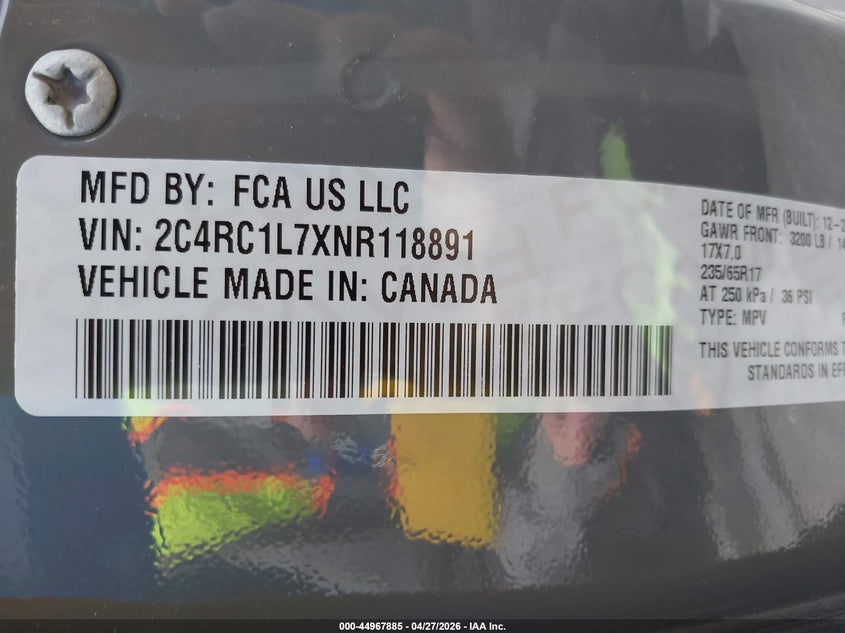 CHRYSLER PACIFICA HYBRID - zdjęcie 9