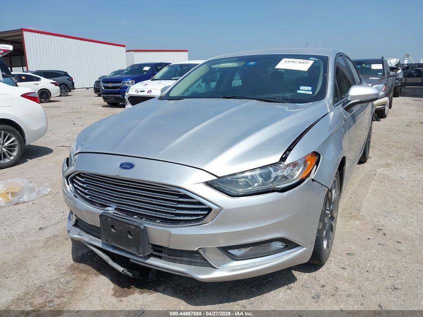 2018 Ford Fusion Se 3FA6P0HD8JR185984 photo 1