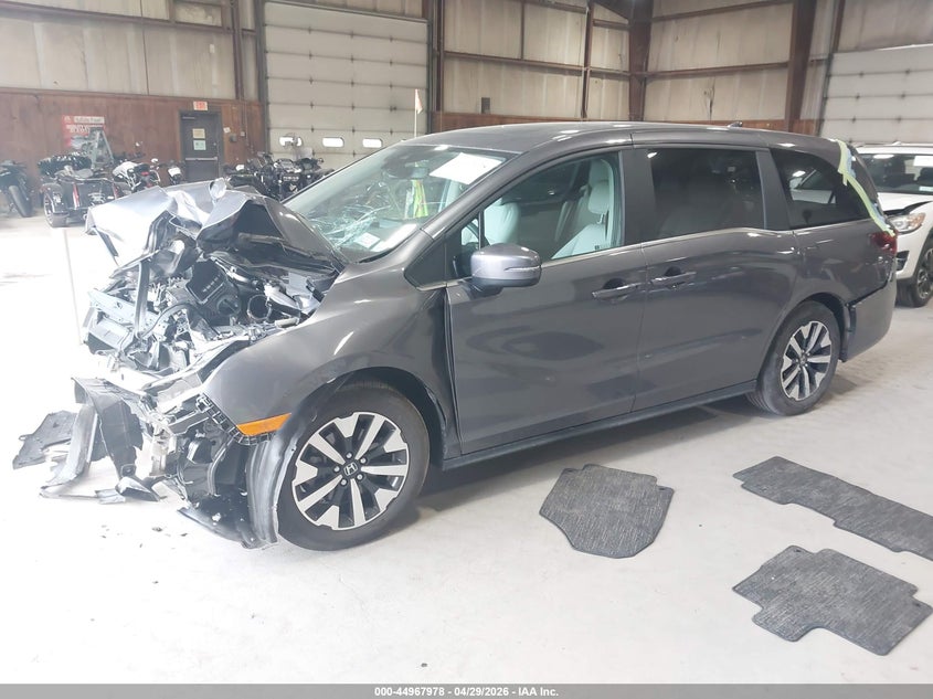 Vin: 5fnrl6h68tb014146, lot: 45465399, honda odyssey ex-l 20262