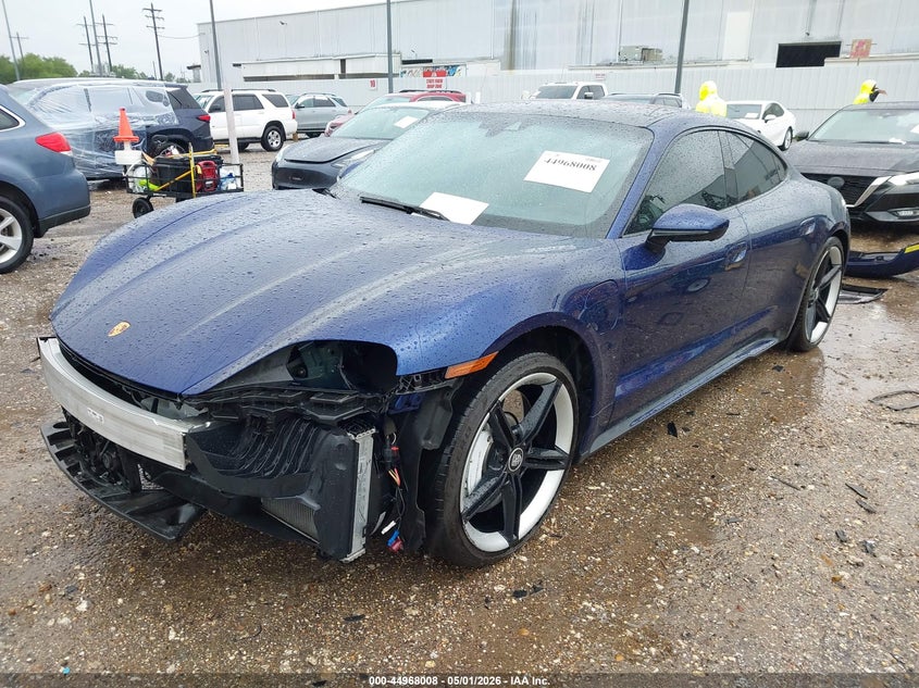 Vin: wp0ab2y18nsa43345, lot: 45465429, porsche taycan 4s 20222