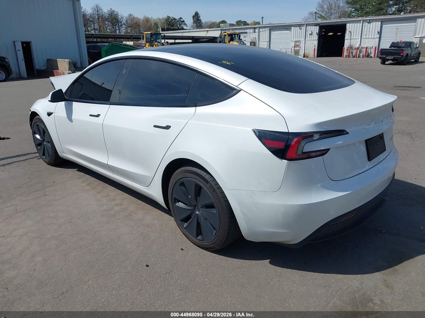 Vin: 5yj3e1eb1sf875994, lot: 45465516, tesla model 3 long range all-wheel drive 20253