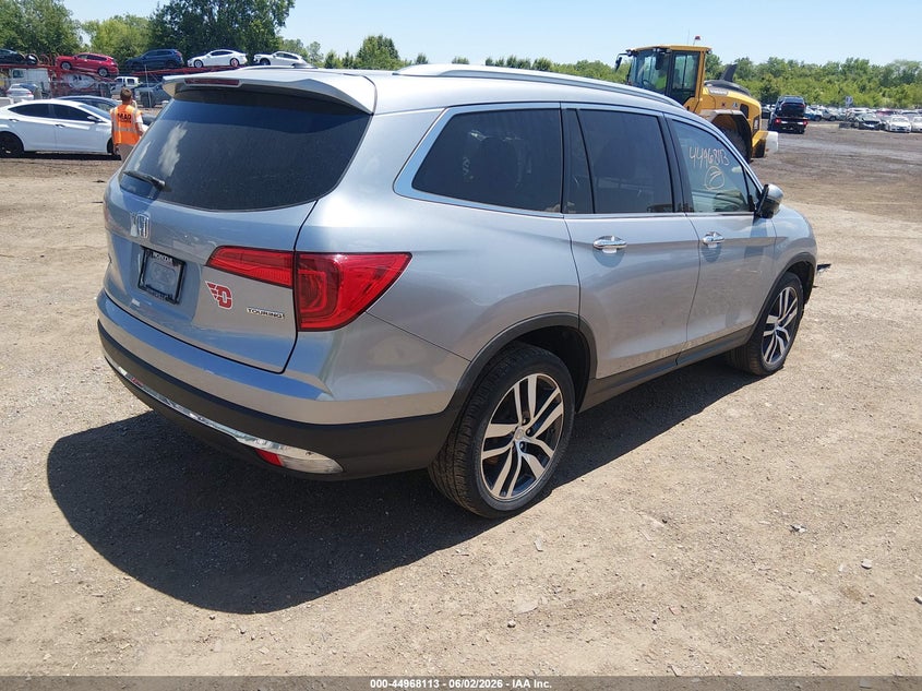 Vin: 5fnyf5h91gb006368, lot: 45465534, honda pilot touring 20164
