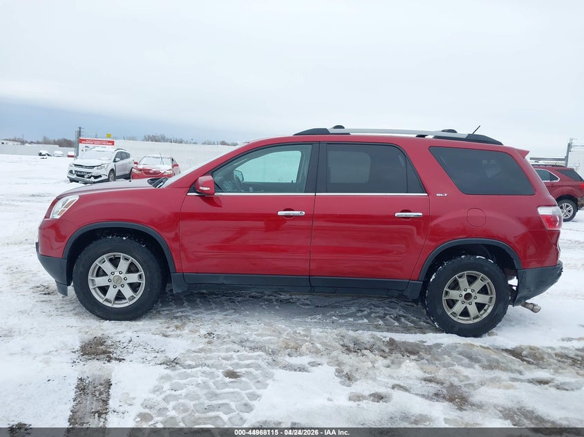 2012 Gmc Acadia 3.6 Slt-1 red Lot 111044968115 Vin 1GKKVRED4CJ365021