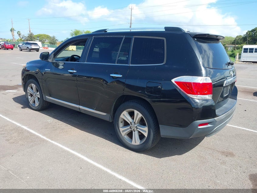 Vin: 5tdyk3eh5cs068342, lot: 45465709, toyota highlander limited v6 20123