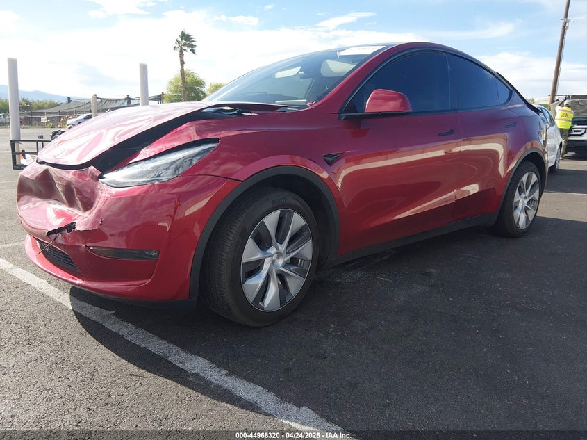 2024 Tesla Model Y Long Range Dual Motor All-Wheel Drive 7SAYGDEE9RA274497 photo 1
