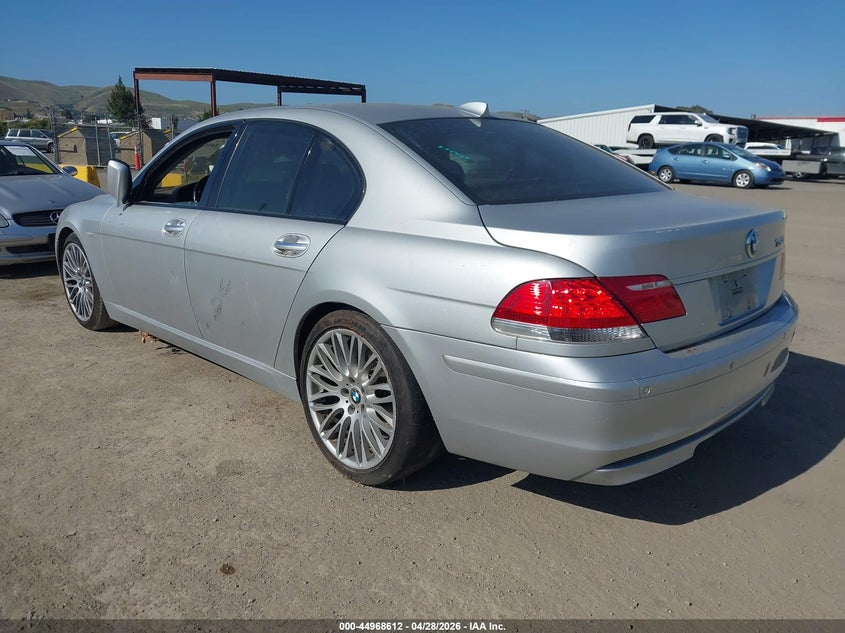 2007 BMW 750I auction photo 3