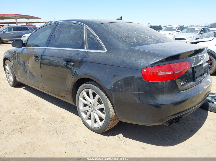 Vin: wauefafl9dn010219, lot: 45466069, audi a4 2.0t premium 20133