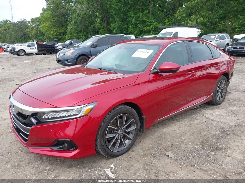 2021 Honda Accord Ex-L 1HGCV1F55MA046822 photo 1