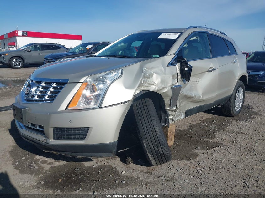 Vin: 3gyfnbe37gs566969, lot: 45466211, cadillac srx luxury collection 20162