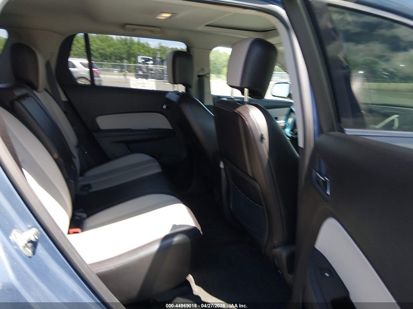 2011 Gmc Terrain 3.0 Slt-2 blue Lot 111044969016 Vin 2CTFLXE54B6279157