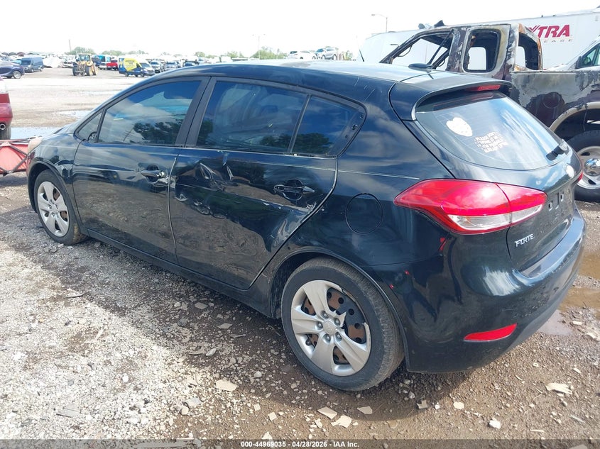 Vin: knafk5a84g5630569, lot: 45466455, kia forte lx 20163