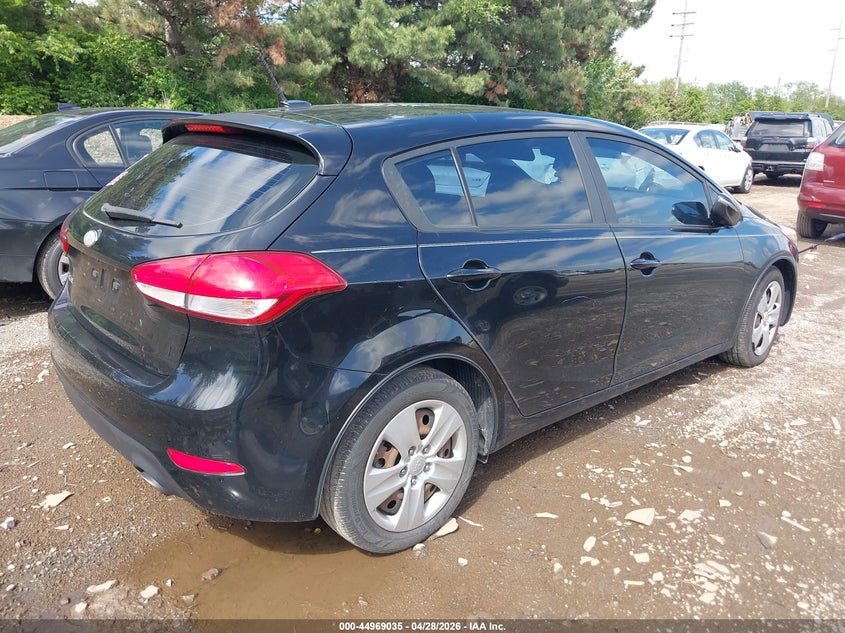 Vin: knafk5a84g5630569, lot: 45466455, kia forte lx 20164