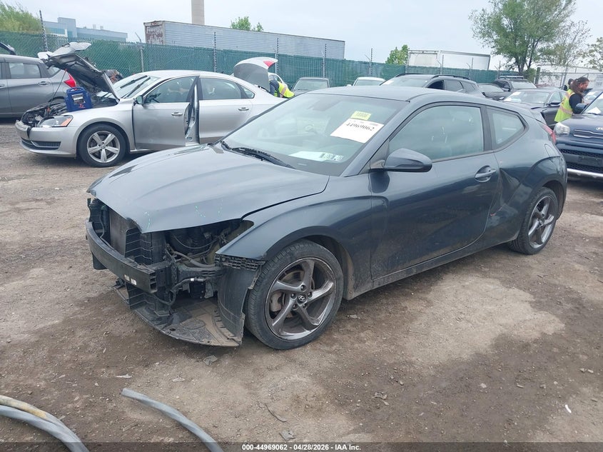 2019 Hyundai Veloster 2.0 KMHTG6AF7KU017853 photo 1