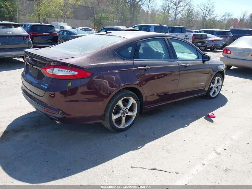 2013 Ford Fusion Hybrid Se