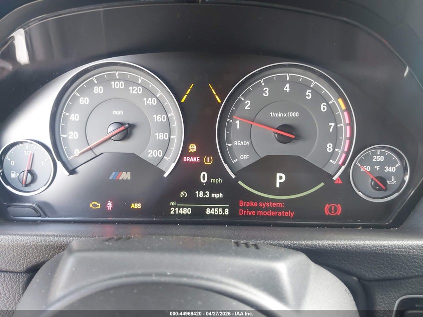 2015 BMW M4 VIN: WBS3U9C56FP968383 Lot: 44969420