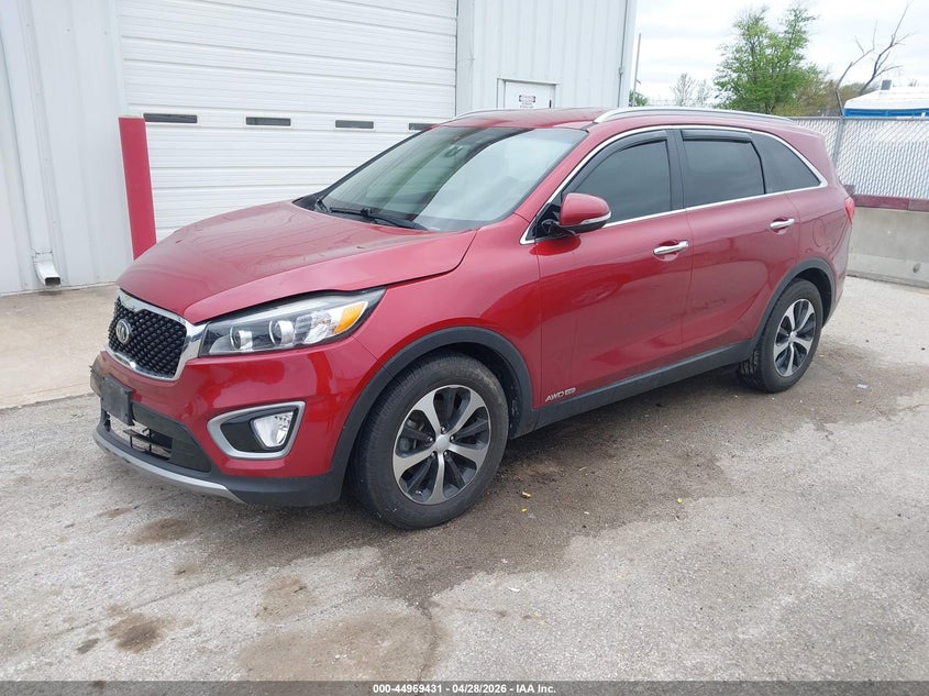 2016 Kia Sorento 3.3l Ex 5XYPHDA59GG182343 photo 1