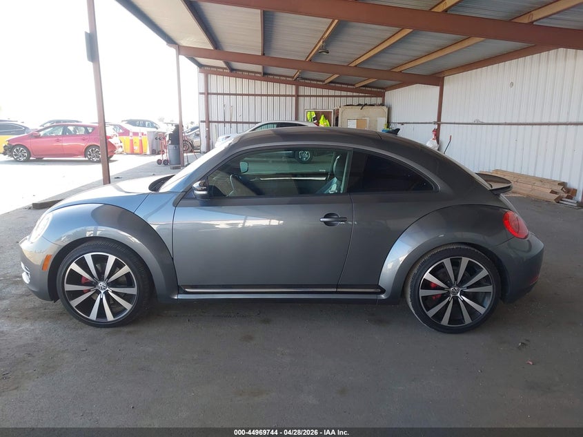 2012 Volkswagen Beetle 2.0 Turbo grey Lot 111044969744 Vin 3VWVA7AT6CM635825