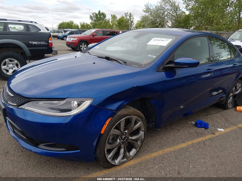 Vin: 1c3cccbg3fn608904, lot: 45467298, chrysler 200 s 20152