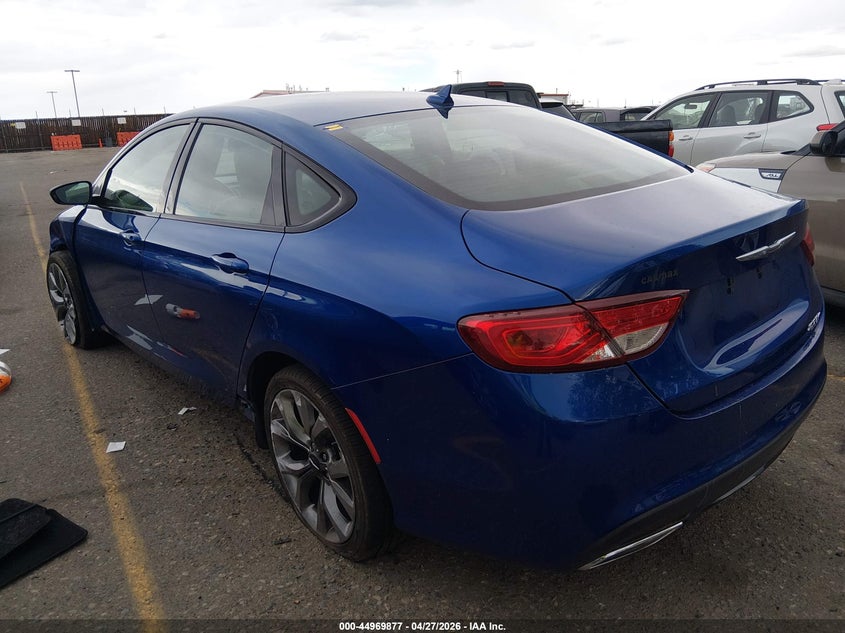 Vin: 1c3cccbg3fn608904, lot: 45467298, chrysler 200 s 20153