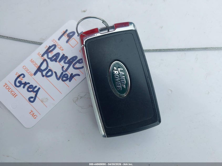 2019 Land Rover Range Rover Sport Hse VIN: SALWR2RVXKA823826 Lot: 44969890