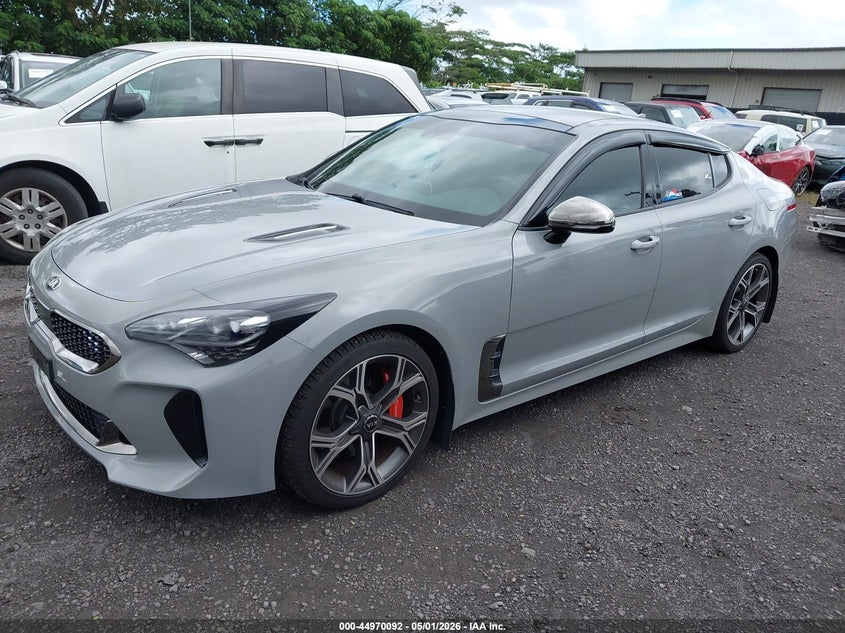 Vin: knae45lc3l6076209, lot: 45467513, kia stinger gt1 20202