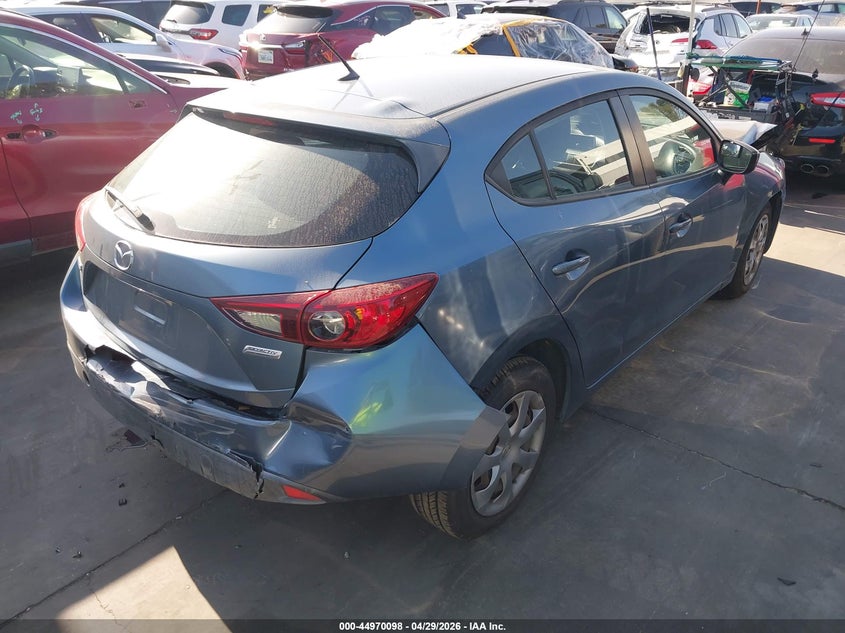 Vin: jm1bm1k70e1200648, lot: 45467519, mazda mazda3 i sport 20144