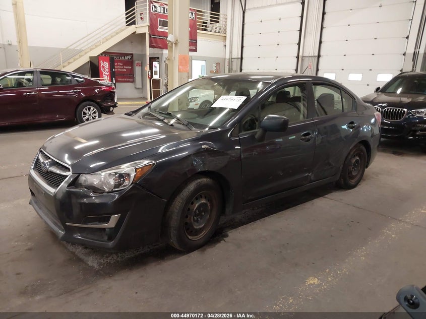Vin: jf1gjaa68gg017088, lot: 45467593, subaru impreza 2.0i 20162