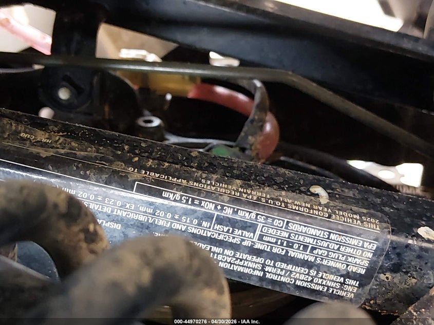 2025 Honda Trx420 Fm VIN: 1HFTE4052SJ100900 Lot: 44970276