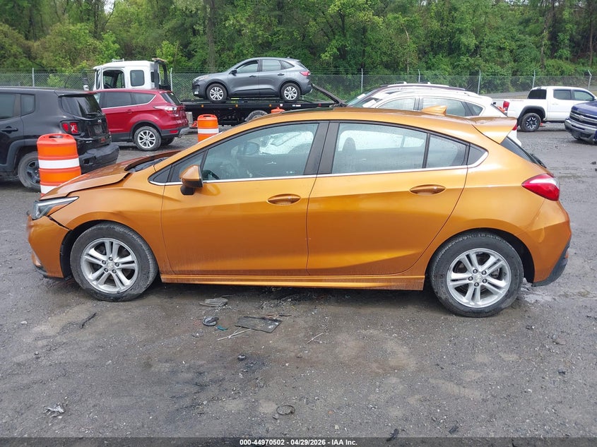 2017 Chevrolet Cruze Lt Auto VIN: 3G1BE6SM7HS550838 Lot: 44970502