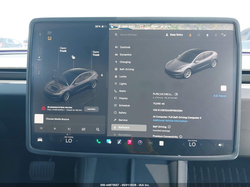 2024 TESLA MODEL 3 ELECTRIC(VIN: 5YJ3E1EA0RF863384