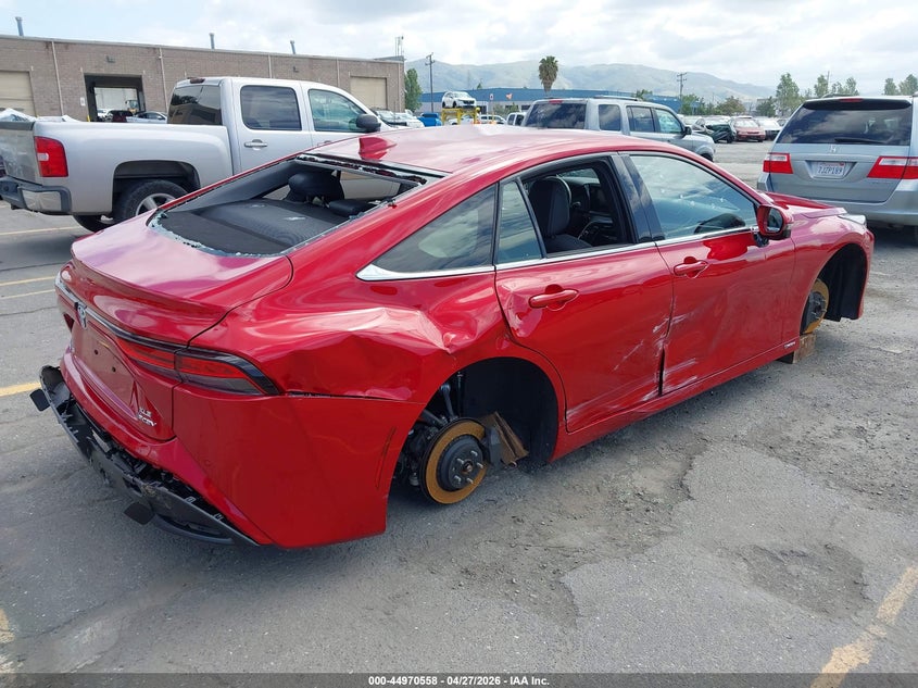 Vin: jtdaaaaa1ra011580, lot: 45467979, toyota mirai xle 20244