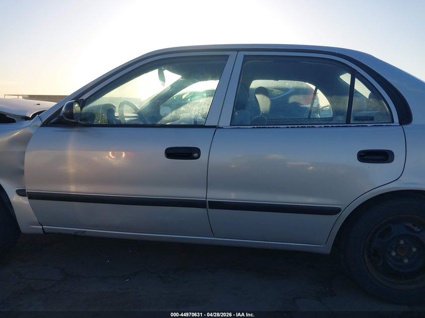 1999 Chevrolet Prizm VIN: 1Y1SK5282XZ445411 Lot: 44970631