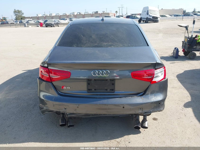 2016 Audi S4 3.0T Premium Plus VIN: WAUBGAFL2GA008081 Lot: 44970643