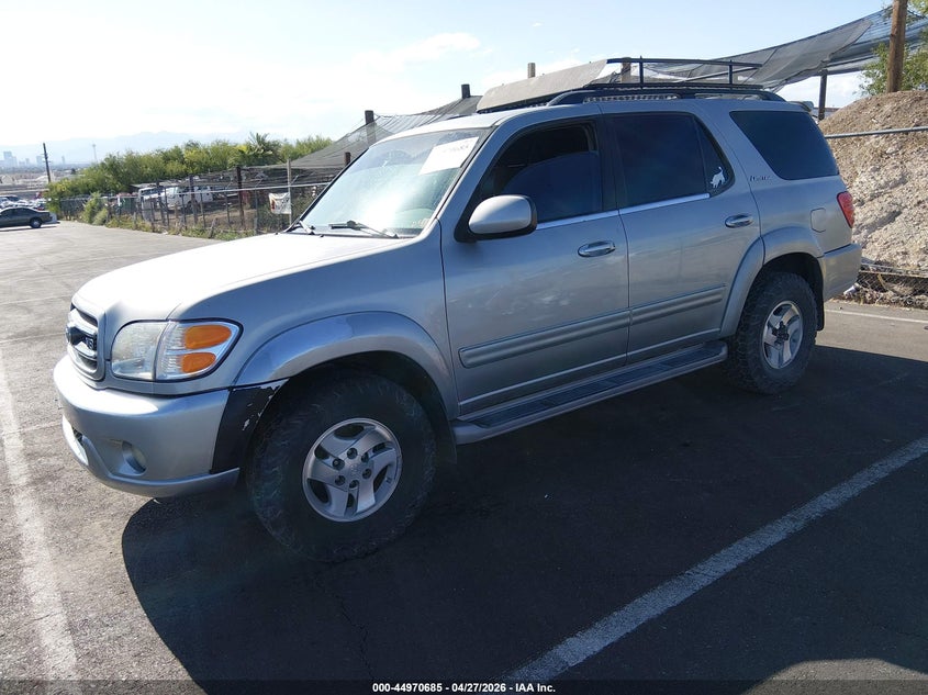 2002 Toyota Sequoia Limited V8 5TDZT38A12S127336 photo 1