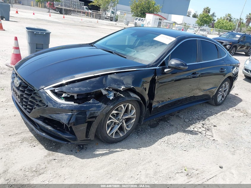 2022 Hyundai Sonata Sel KMHL64JA9NA235357 photo 1
