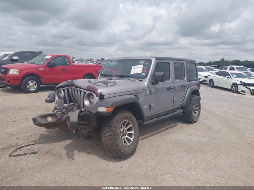 1C4HJXDG0JW146641 2018 JEEP WRANGLER UNLIMITED SPORT S 4X4 photo 1