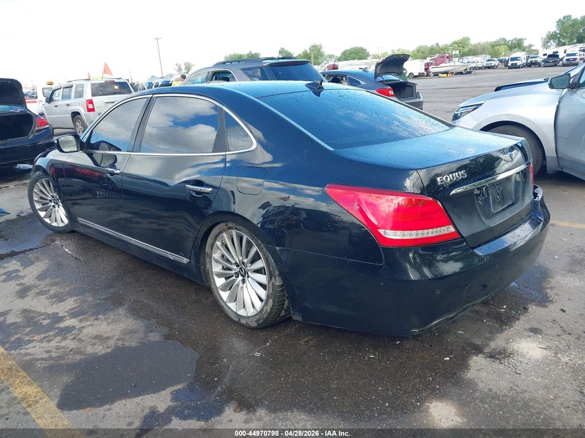 Vin: kmhgh4jh6gu101786, lot: 45468219, hyundai equus ultimate 20163