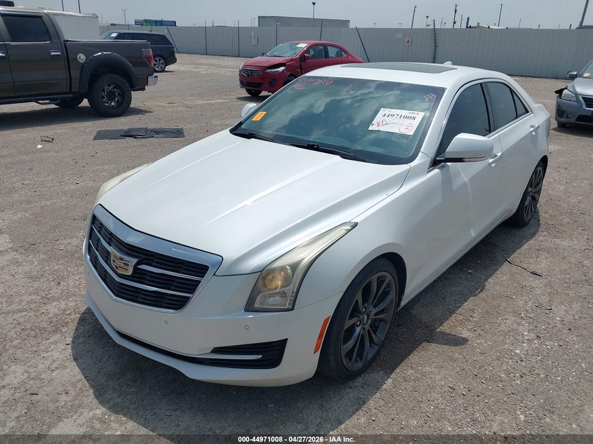 2018 CADILLAC ATS SEDAN 2.0L I-4 DI, DOHC, VVT, TURBO, 272HP