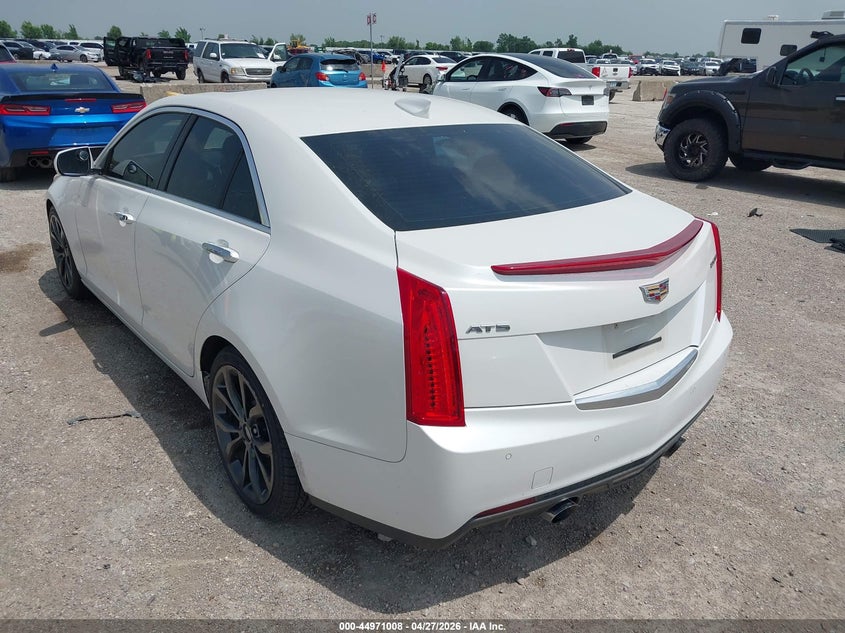 2018 CADILLAC ATS SEDAN 2.0L I-4 DI, DOHC, VVT, TURBO, 272HP