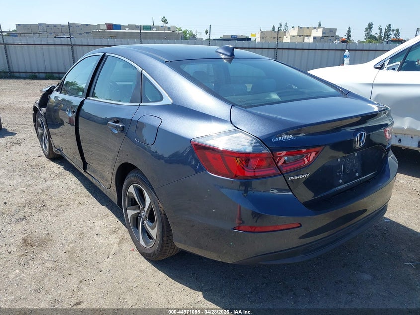 Vin: 19xze4f55ne004370, lot: 45468506, honda insight ex 20223
