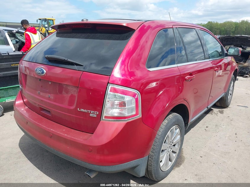 2009 Ford Edge 3.5 Limited red Lot 111044971262 Vin 2FMDK49C59BA85554
