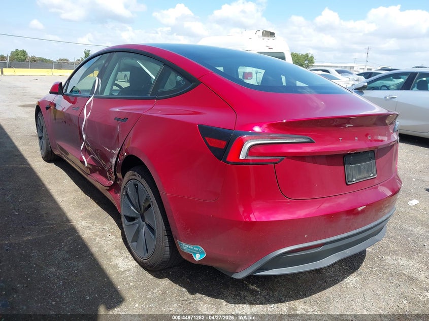 Vin: 5yj3e1ea9sf916718, lot: 45468703, tesla model 3 long range rear-wheel drive/standard rear-wheel drive 20253