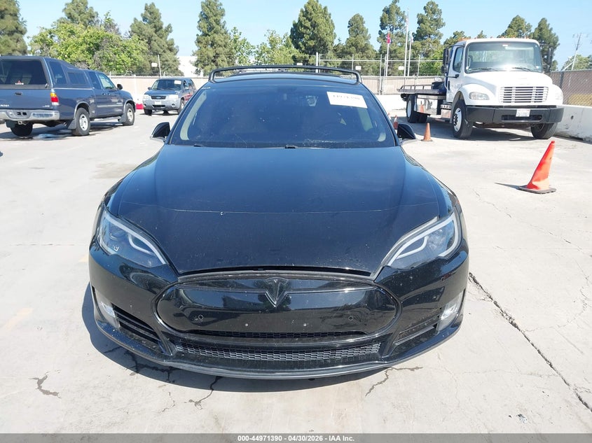 2014 TESLA MODEL S HATCHBACK ELECTRIC