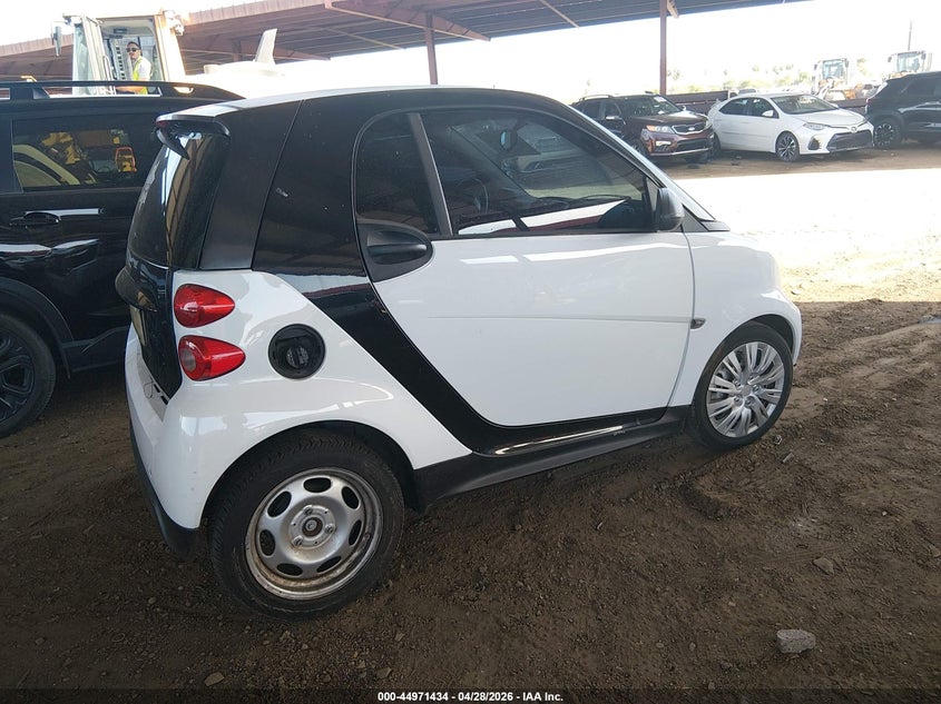 Vin: wmeej3ba5dk607159, lot: 45468855, smart fortwo pure 20134