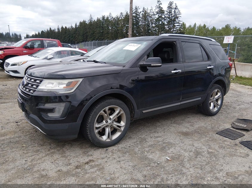 Vin: 1fm5k8f85ggb67379, lot: 45468900, ford explorer limited 20162