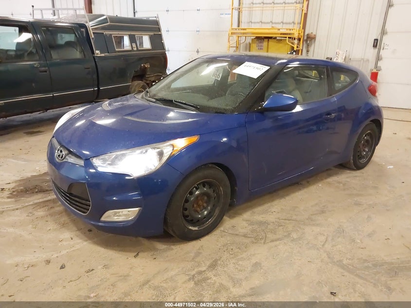 Vin: kmhtc6adxcu048039, lot: 45468925, hyundai veloster base w/gray 20122